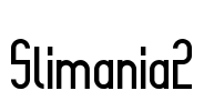 Slimania2 Font Image
