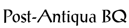 Post-Antiqua BQ