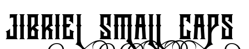 Jibriel Small Caps Font Image