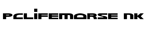 PCLifeMorse NK Font Image