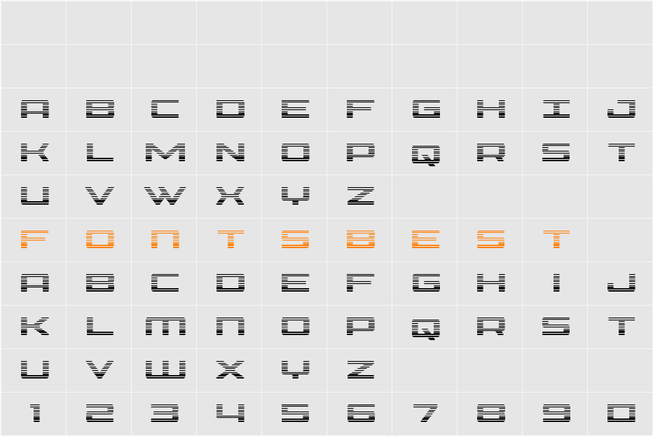 Phoenicia Gradient Character Map