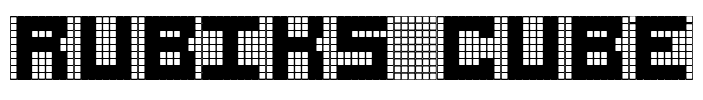 RUBIKS CUBE