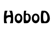 HoboD Font Image