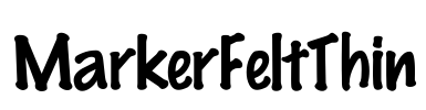 MarkerFeltThin