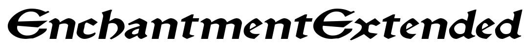 EnchantmentExtended Font Image