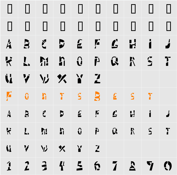 Schizm AOE Character Map