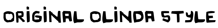 Original Olinda Style