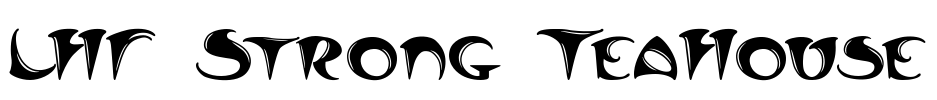 LHF Strong TeaHouse Font Image