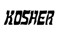 Kosher Font Image