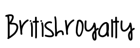 BritishRoyalty Font Image