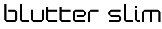 Blutter Slim