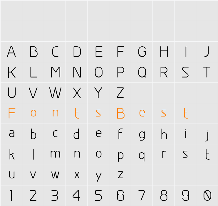 GreyscaleBasic Character Map