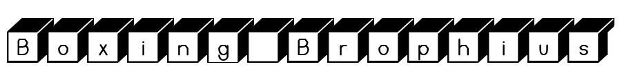 Boxing Brophius