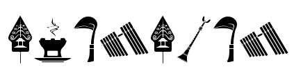 dangding Font Image