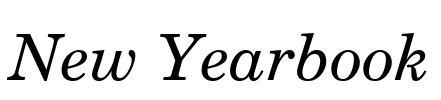New Yearbook