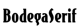 BodegaSerif Font Image