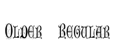 Older Regular Font Image