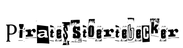 PiratesStoertebecker Font Image