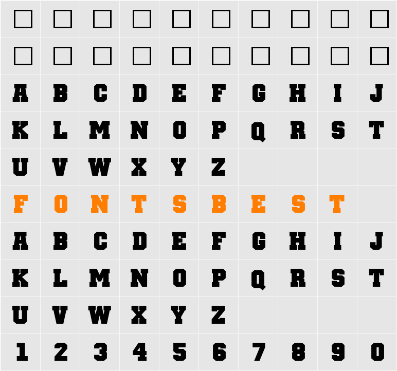 Team MT Character Map