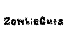 ZombieGuts Font Image