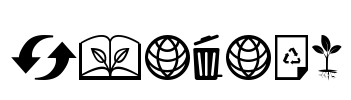 Ecology Font Image