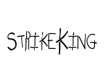 StrikeKing Font Image
