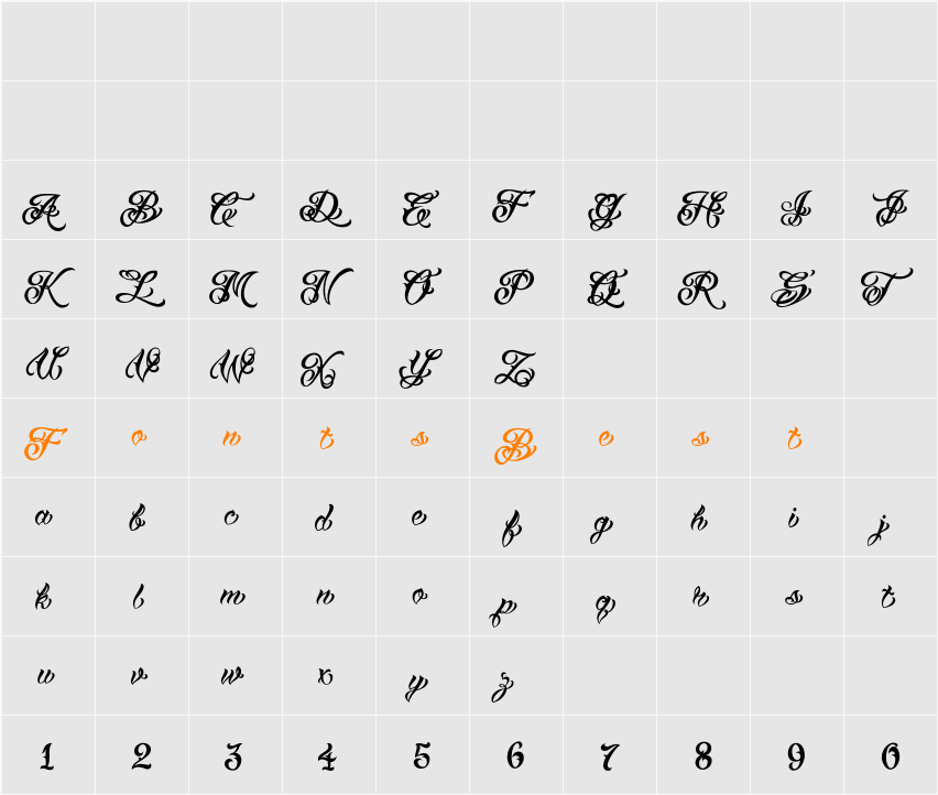 VTCTattooScriptTwo Character Map