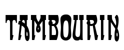 Tambourin Font Image