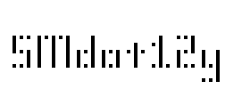 SMdot12y Font Image