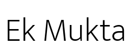 Ek Mukta