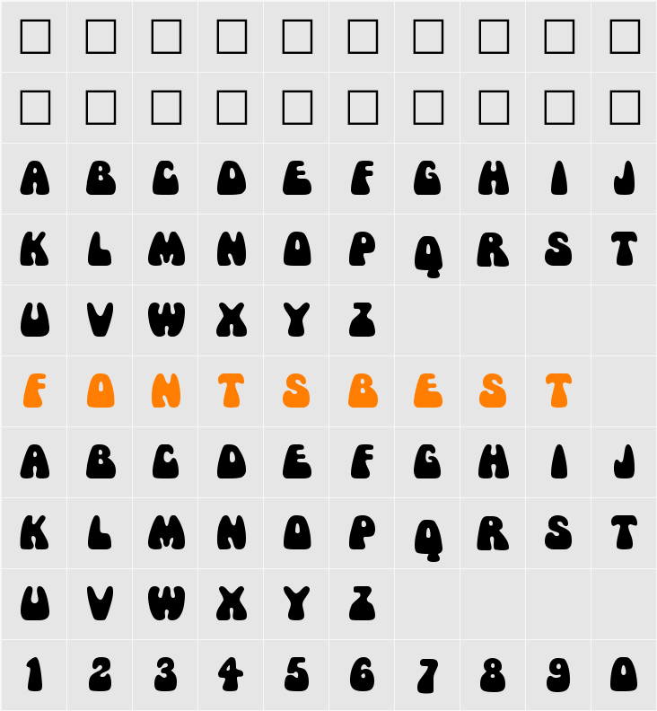 Mama Character Map