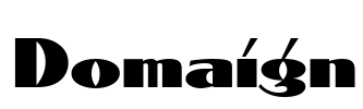 Domaign Font Image