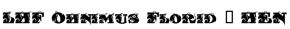 LHF Ohnimus Florid | HEN Font Image