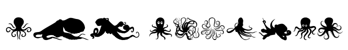 The Octopus Font Image