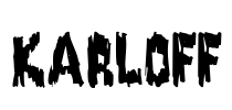 Karloff Font Image