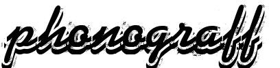 phonograff Font Image