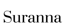 Suranna Font Image