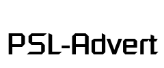 PSL-Advert Font Image