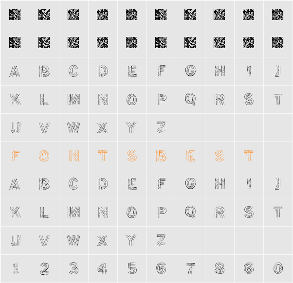 TacoFiesta Character Map