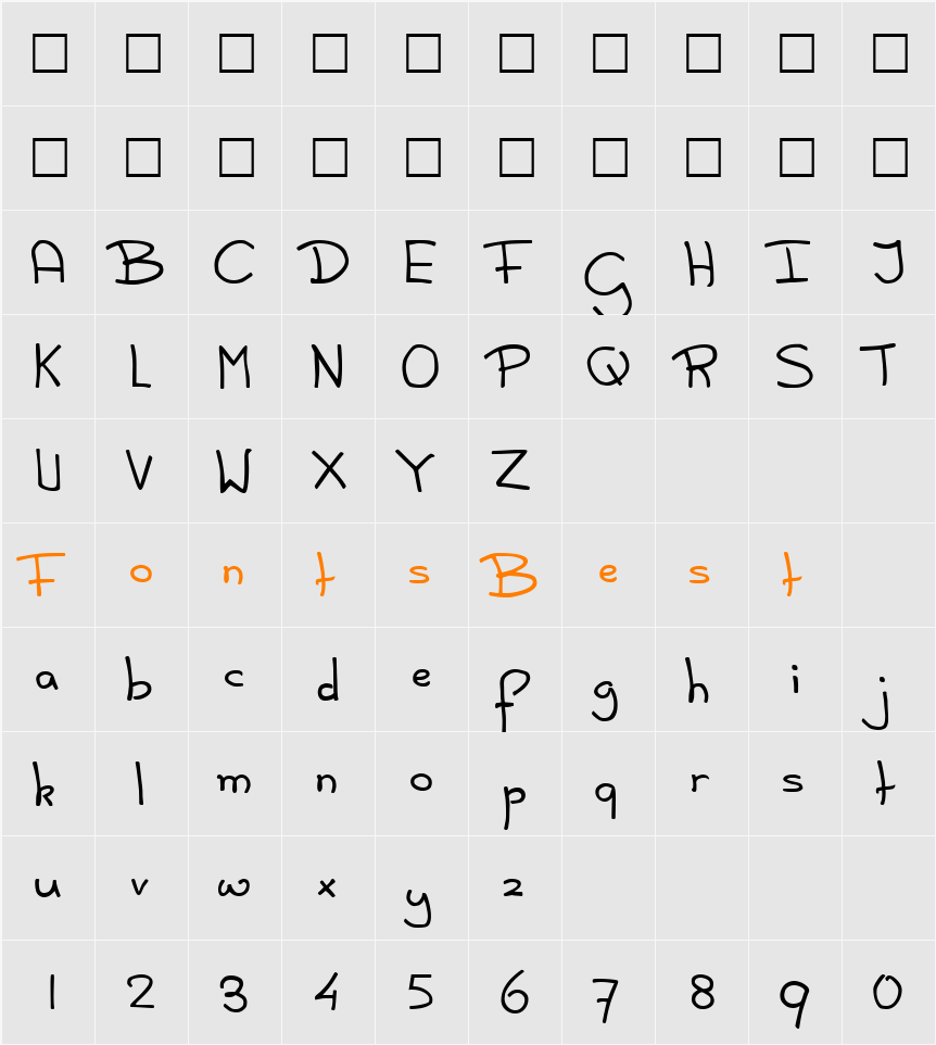 Dijkstra Character Map