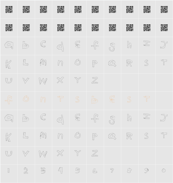 KidsGame Character Map