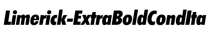 Limerick-ExtraBoldCondIta