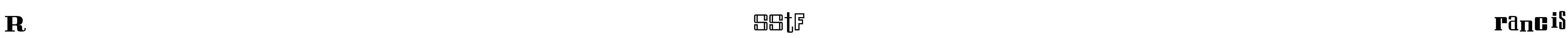 RSStFrancis Font Image