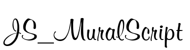 JS_MuralScript Font Image