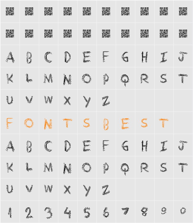 ExtraString Character Map