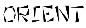Orient Font Image