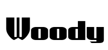 Woody Font Image