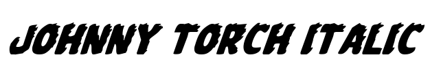 Johnny Torch Italic