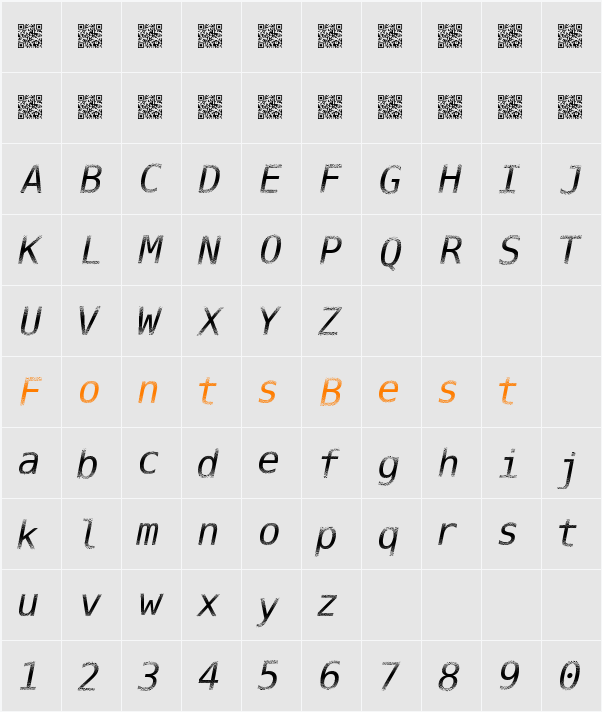 DigitalStream Character Map