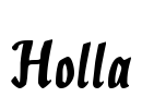 Holla Font Image
